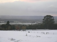 Looking north to Cobaw range from Mt Macedon - J ONeill