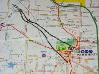 Damage track location