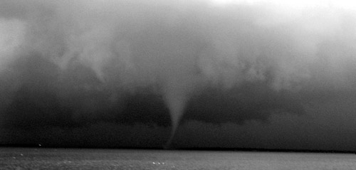 Day 10: Malvern, AR to Marshall, TX - The Mabank/Kemp tornado, Texas