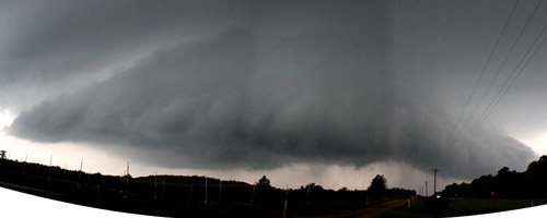 Day 15: Arkansas City, KS to Mt Pleasant, TX - Bettie - Hughes Springs Tornadic Supercell